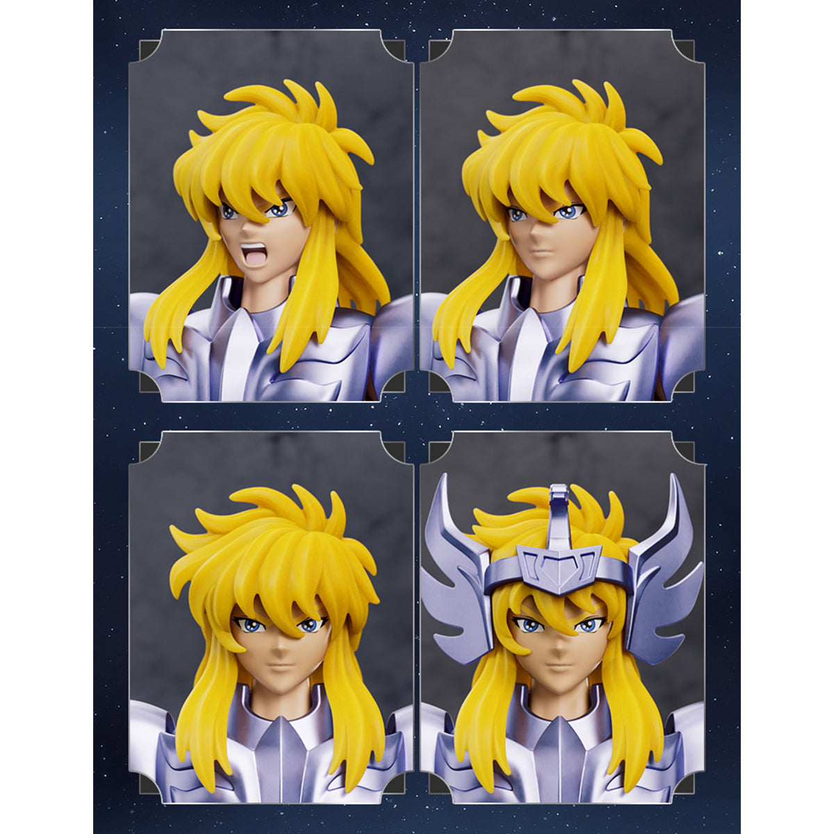 Blokees Saint Seiya Champion Class AQUARIUS CAMUS CYGNUS HYOGA Assembly Model Kits