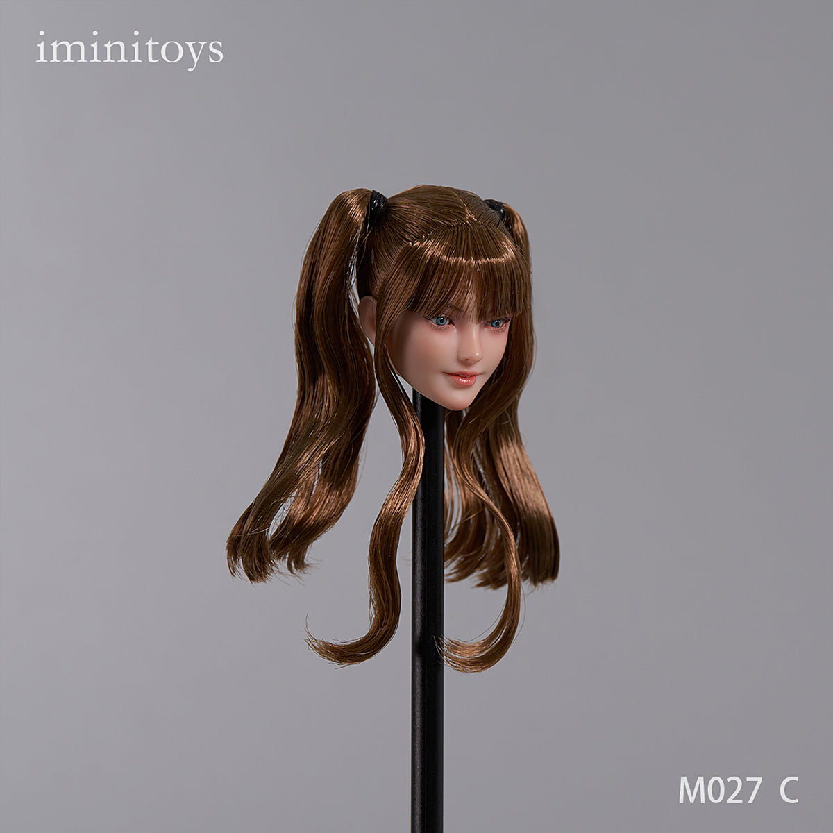 Iminitoys Xuan - Lolita Girl with Movable Eye Doll Head Sculpt Accessory Fit 1/6 Scale 12-inches Figure