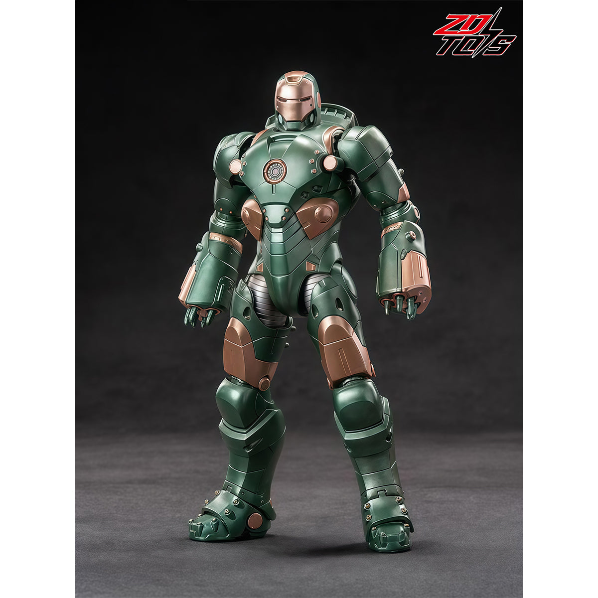 ZD Toys Iron Man Non-Light-Up Edition 1/10 Scale Action Figure