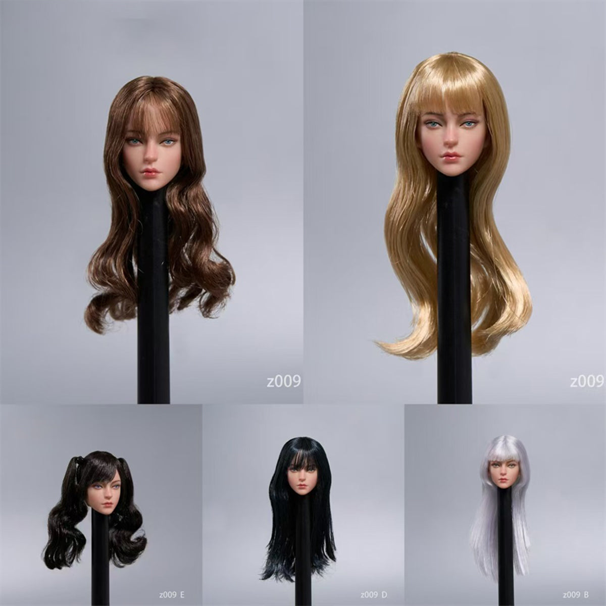 ziltoys, Female Head Sculpt, Figure Head Sculpture