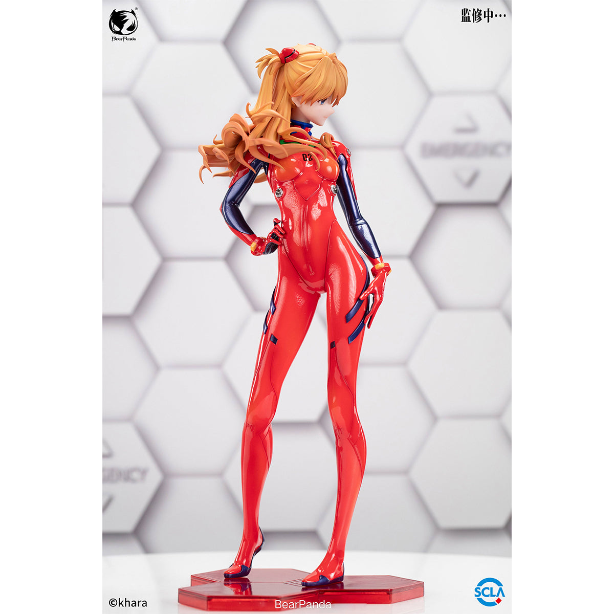 BearPanda × Evangelion, Asuka Shikinami Langley, 1/4 Scale Art Anime Statue