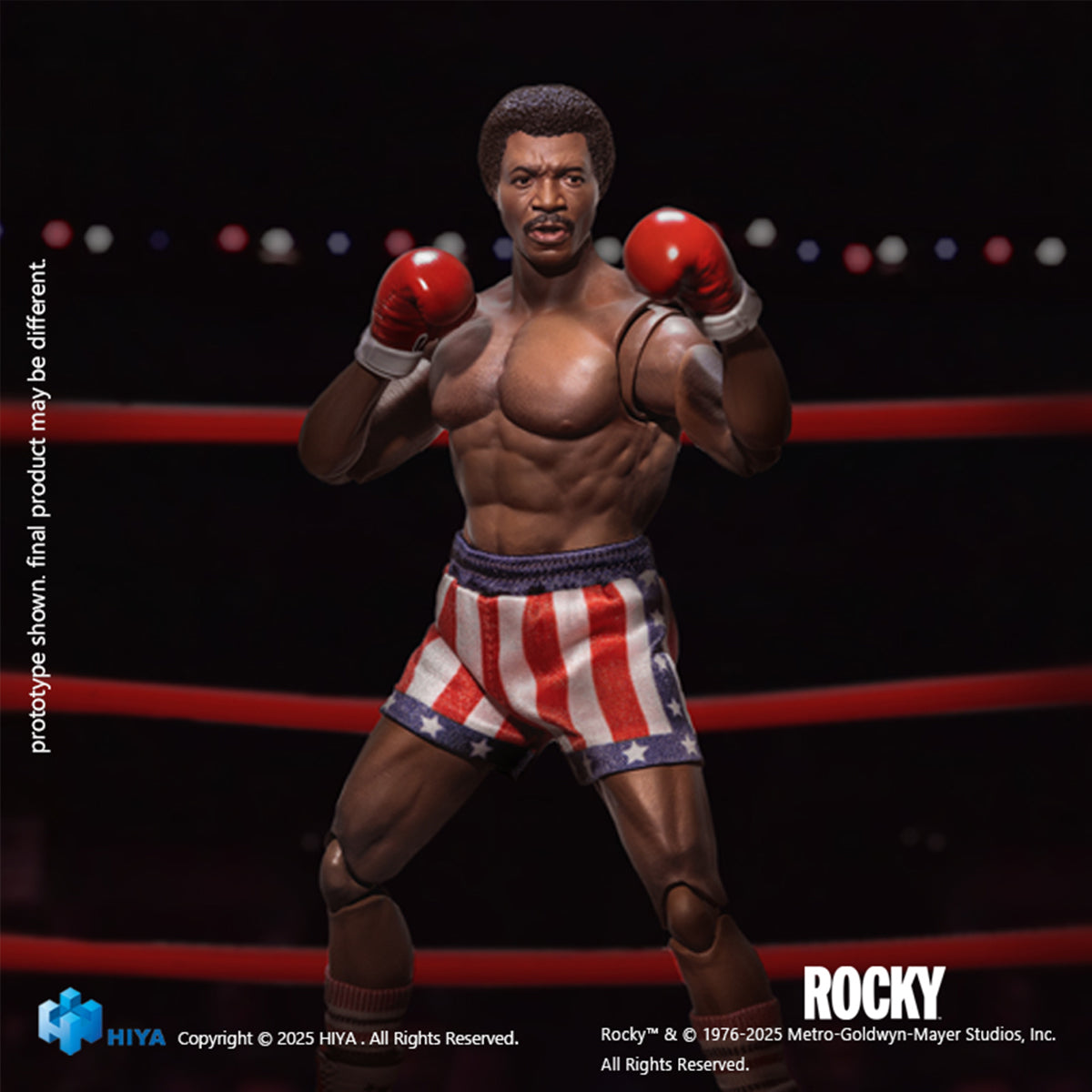 HIYA EXQUISITE SUPER Series Rocky 1976 - Apollo Action Figures