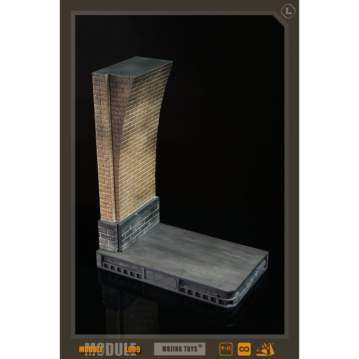 MOjingtoys Harry Potter Platform Diorama Base & School Entrance Costume Pack Diorama Scene Base Fit 1/6 Scale 12-inches Action Figure