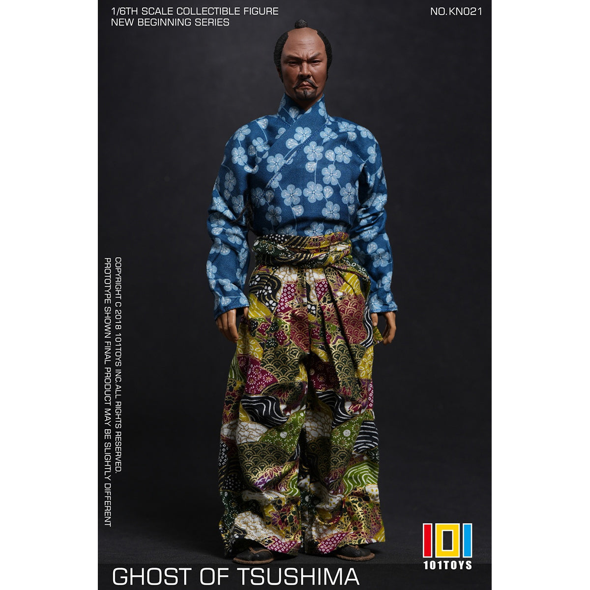 101TOYS KN023 GHOST OF TSUSHIMA Samurai 1/6 Scale New Beginner Series Action Figure