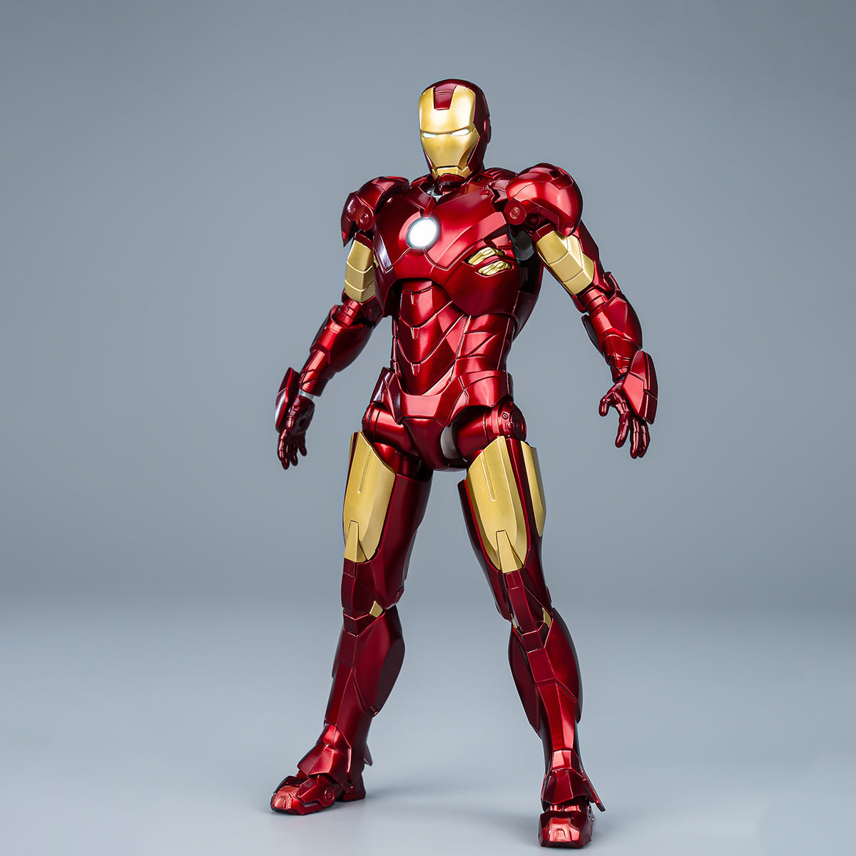(Only Shipped to the US) Fondjoy Plastic Model Kits: Infinity Saga - Iron Man, Mecha Musume Style 1:12 Scale Miniature Collectible Action Figures MK4