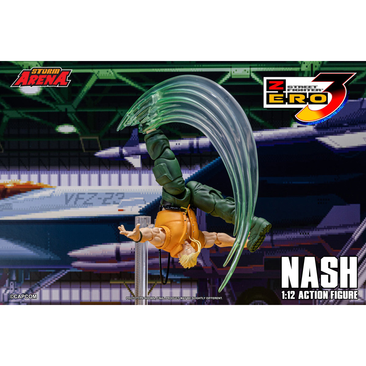 Storm Collectibles Street Fighter 3 Zero: NASH 1/12 Scale Action Figure