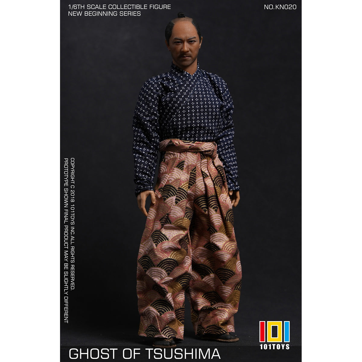 101TOYS KN023 GHOST OF TSUSHIMA Samurai 1/6 Scale New Beginner Series Action Figure