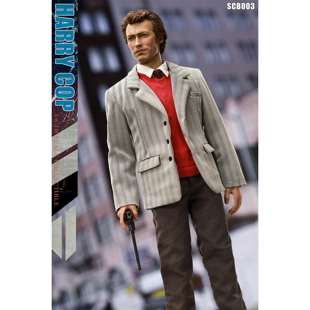 SNAKE TOYS Police Series Sheriff Harry Action Figure