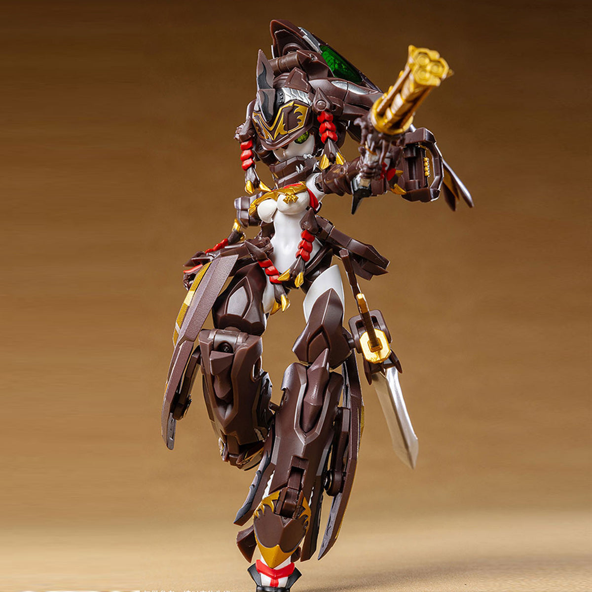 Figura de acción BigFireBirdToy: Conjunto completo: INSECT MECHA GIRL - DOUZI