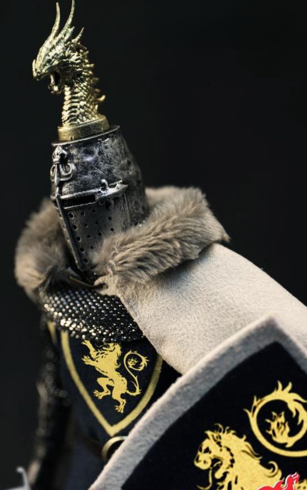 Figura de acción coleccionable FIRE Phoenix: Caballeros Templarios Medievales, miniatura a escala 1:12 FP018 (Caballeros Templarios FP018)