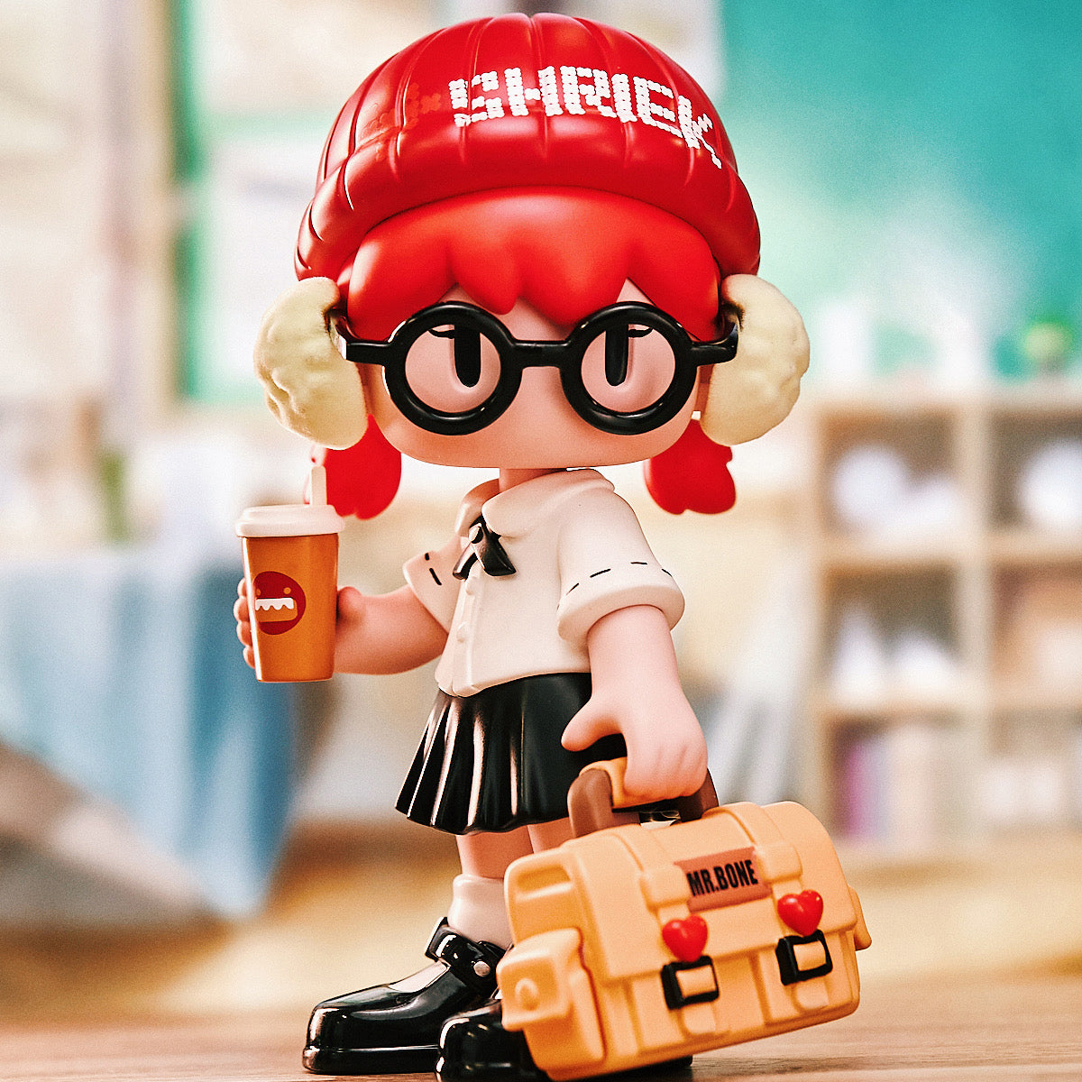 MR.BONE Big Doll School Uniform Couple Set FIRST LOVE Art Figurine