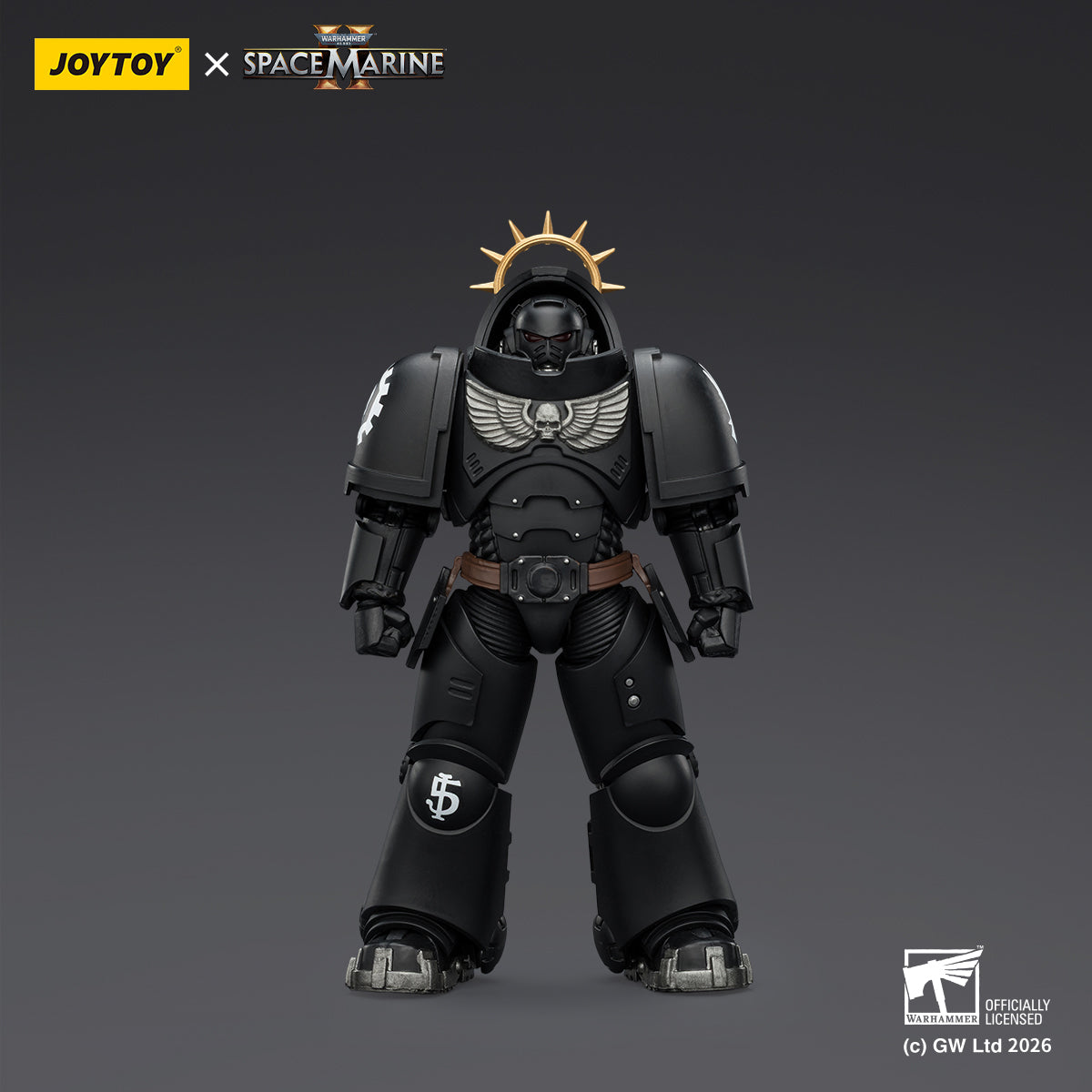 JOYTOY Warhammer 40,000: Space Marine 2 Heavy Intercessor with Heavy Bolt Rifle and Bolt Pistol (Game Edition) 1/18 Scale Action Figure