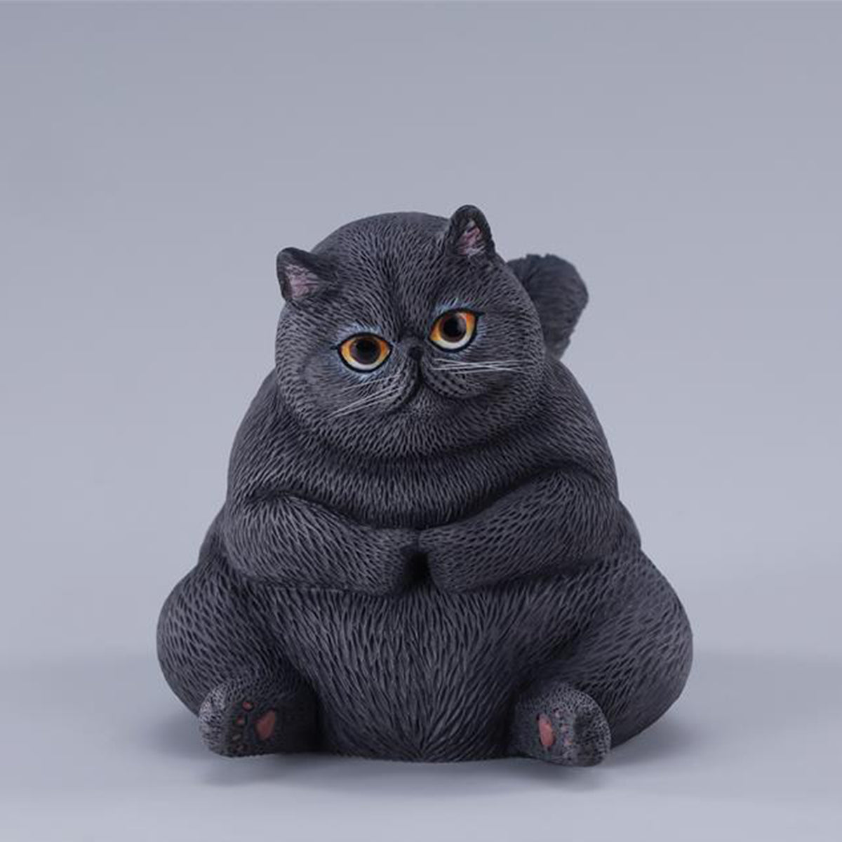 JXK Chubby Cat Static Animal Figurine