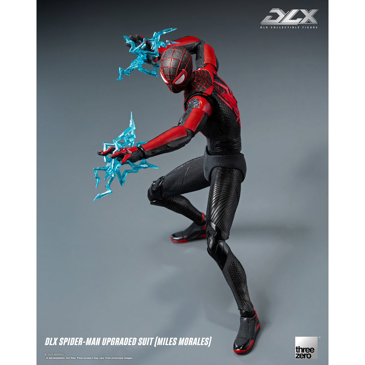 Threezero Marvel's Spider-Man 2 DLX Spider-Man Upgraded Suit (Miles Morales) Action Figure