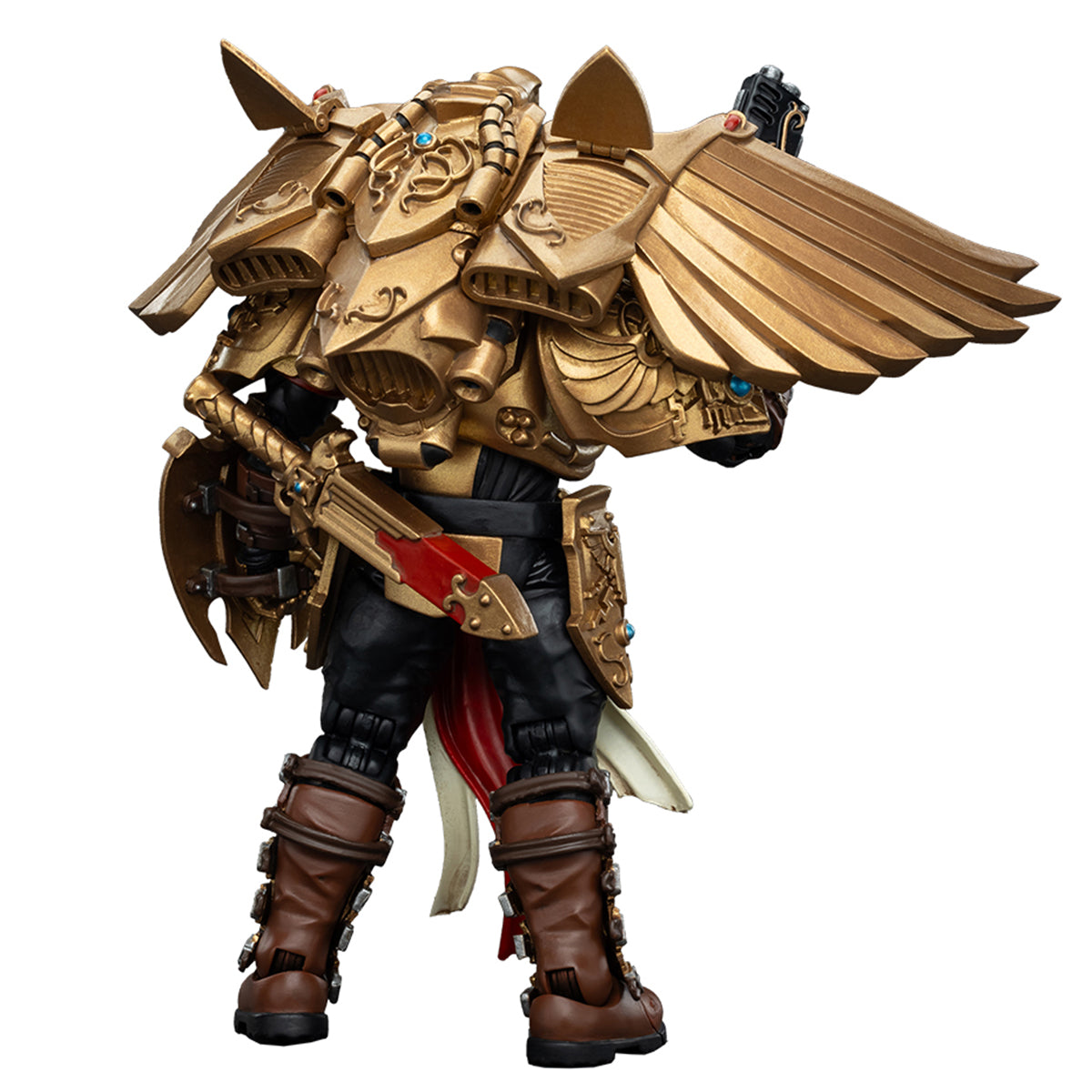 (Only Shipped to the US) JOYTOY 1/18 Legio Custodes JT00775 Custodian Venatari Squad Venatari with Kenetic Destroyer 1 Action Figures