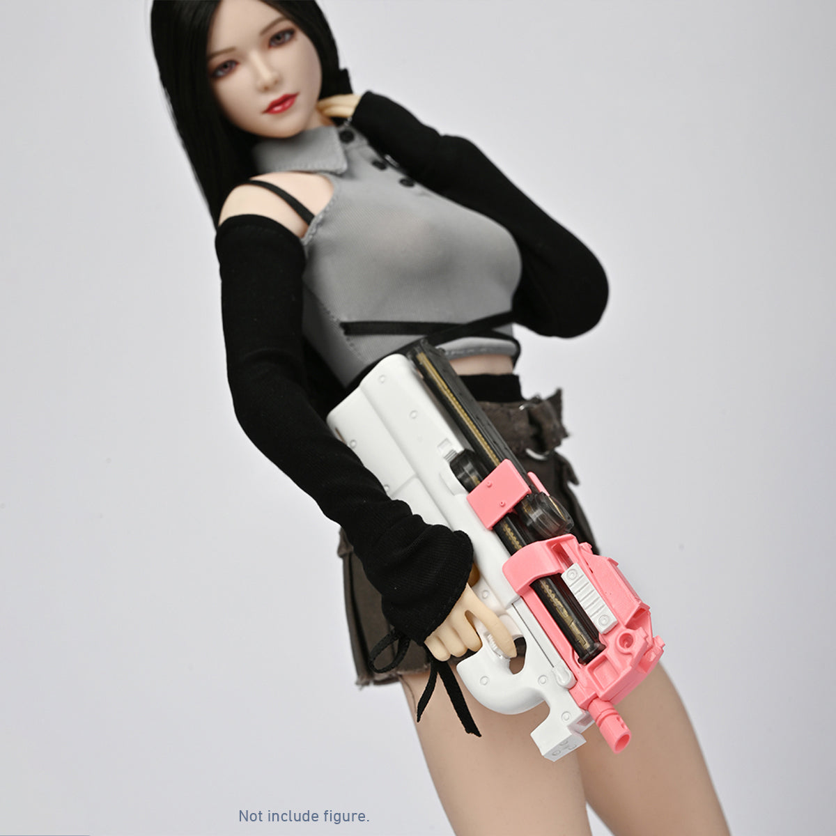 ZYTOYS, AK47 Assault Rifle/P90 WWII Gun Rifle Weapon Gun Model Doll Accessory for 12-inches Action Figurine