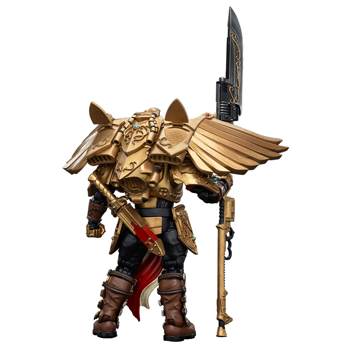 JOYTOY Warhammer The Horus Heresy 1/18 Legio Custodes Custodian Venatari Squad Venatari with Venatari Lance JT00799 Action Figures