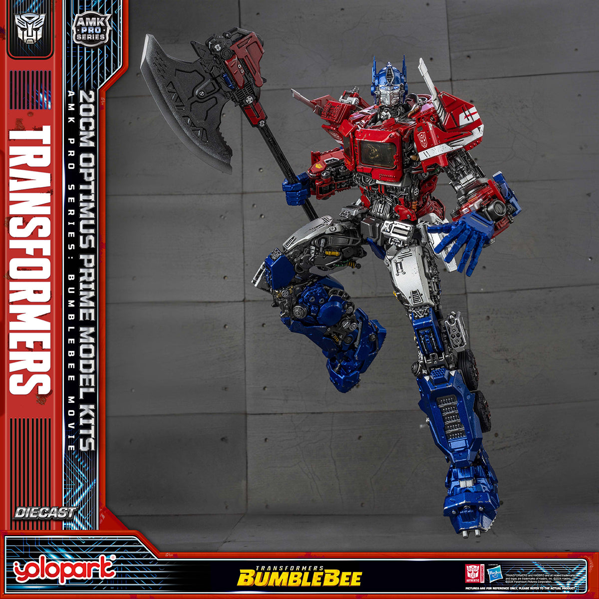 Yolopark Transformers: Bumblebee AMK PRO Series Optimus Prime (Set Version) Assembly Model Kits