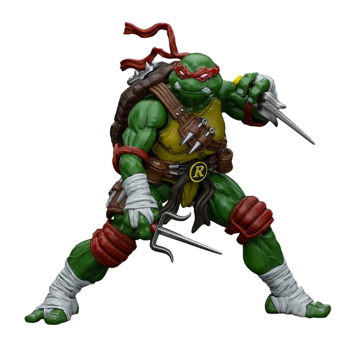 Serie TMNT de JOYTOY: Tortugas Ninja Adolescentes Mutantes - Figuras de acción de Raphael a escala 1:18