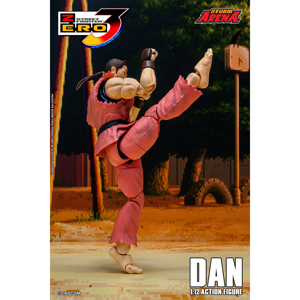 Storm Collectibles Street Fighter Zero 3: DAN 1/12 Scale Action Figure