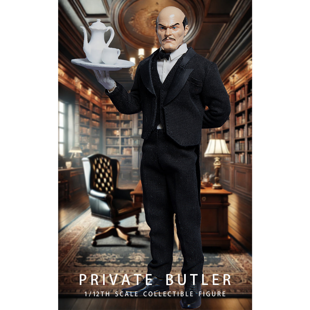 Joy Man Toys Private Butler 1/12 Scale Action Figure