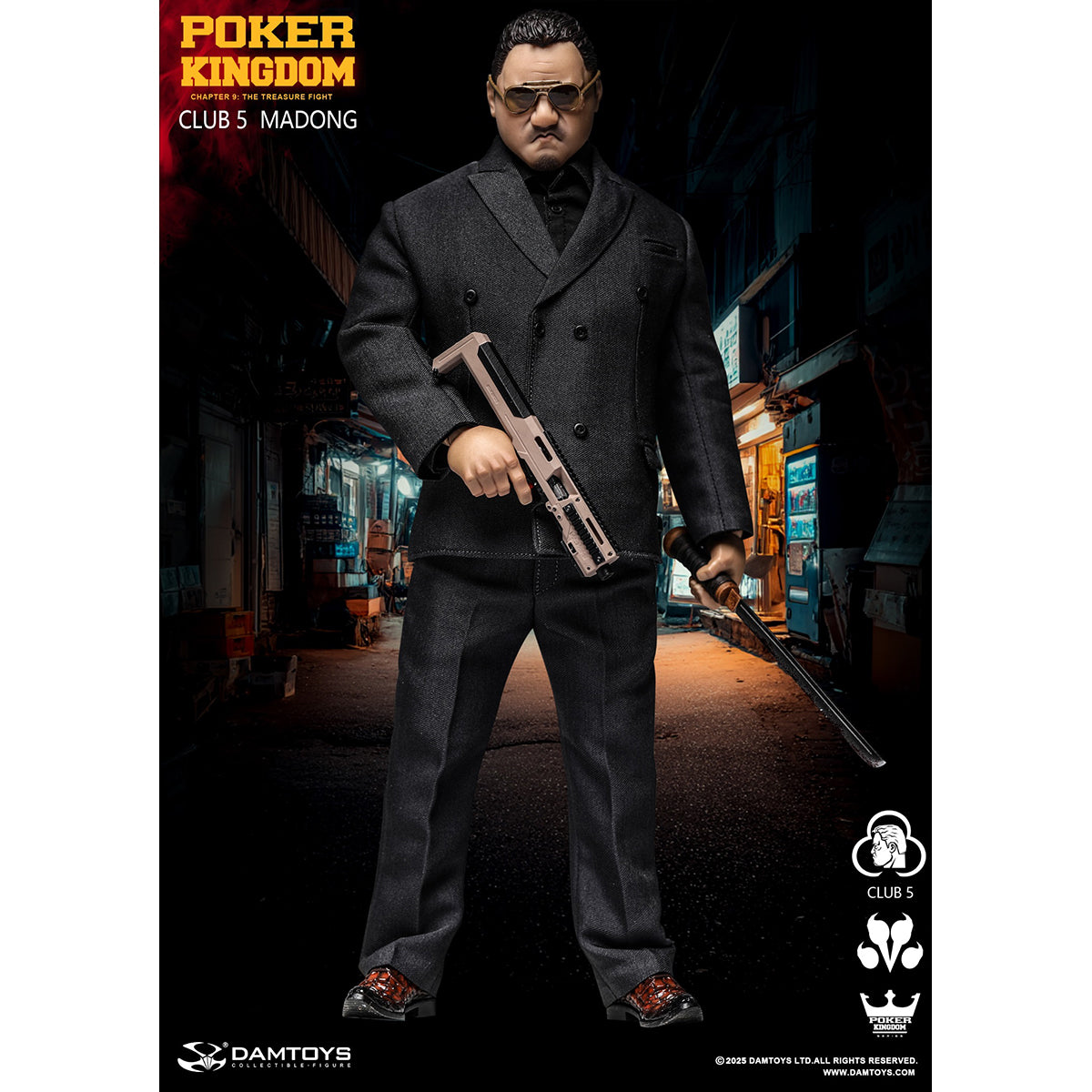 DAMTOYS Poker Kingdom CULB 5 1/6 Scale Action Figure