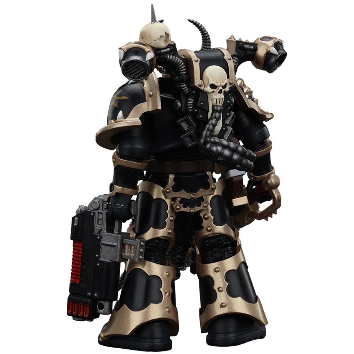 JOYTOY Warhammer 40K 1/18 Chaos Space Marines Black Legion Chosen with Combi-melta and chainsword JT00980 Action Figures