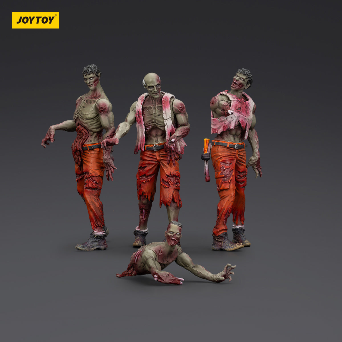 (Only Shipped to the US) JOYTOY 1/25 Dark Source Zombie Figure Mechanic Team JT01567 Action Figures