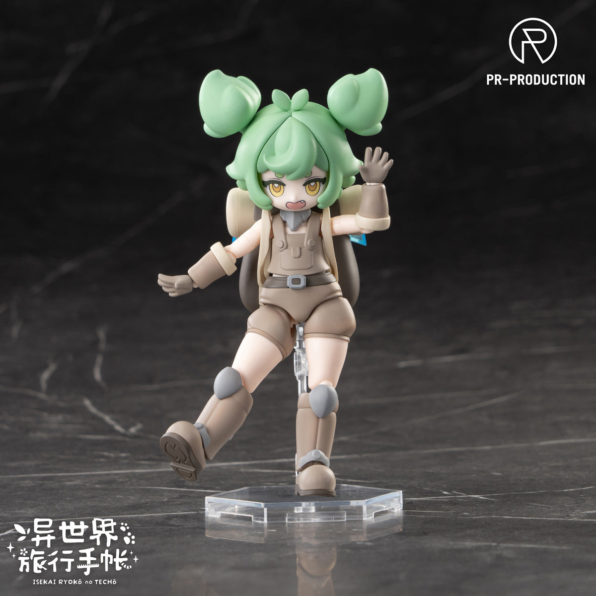 PR Production Novice Blacksmith Haley Smith & Slime Block Weapon Set Assembly Model Kits