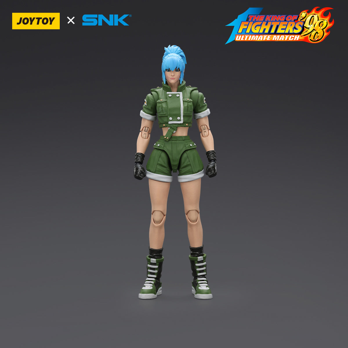 (Only Shipped to the US) JOYTOY SNK 1/18 KOF'98UM Ikari Warriors Team Leona Heidern JT01703 Action Figures