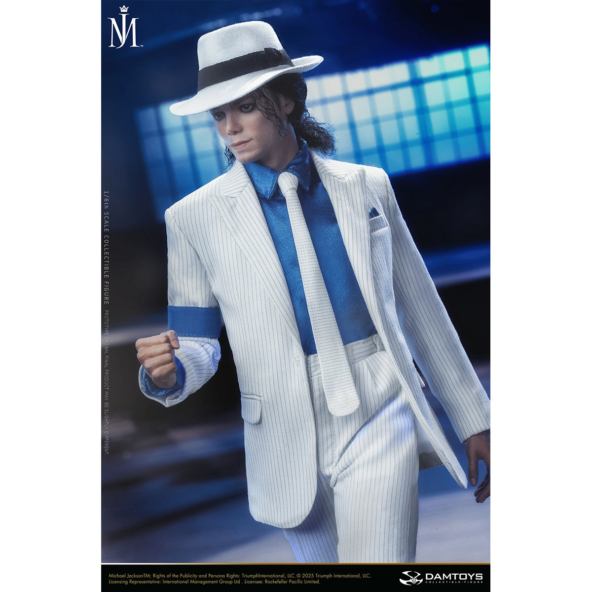 DAMTOYS NO.DMS048S Michael Jackson: Smooth Criminal - Tribute to the Classics 1/6 Scale Action Figure