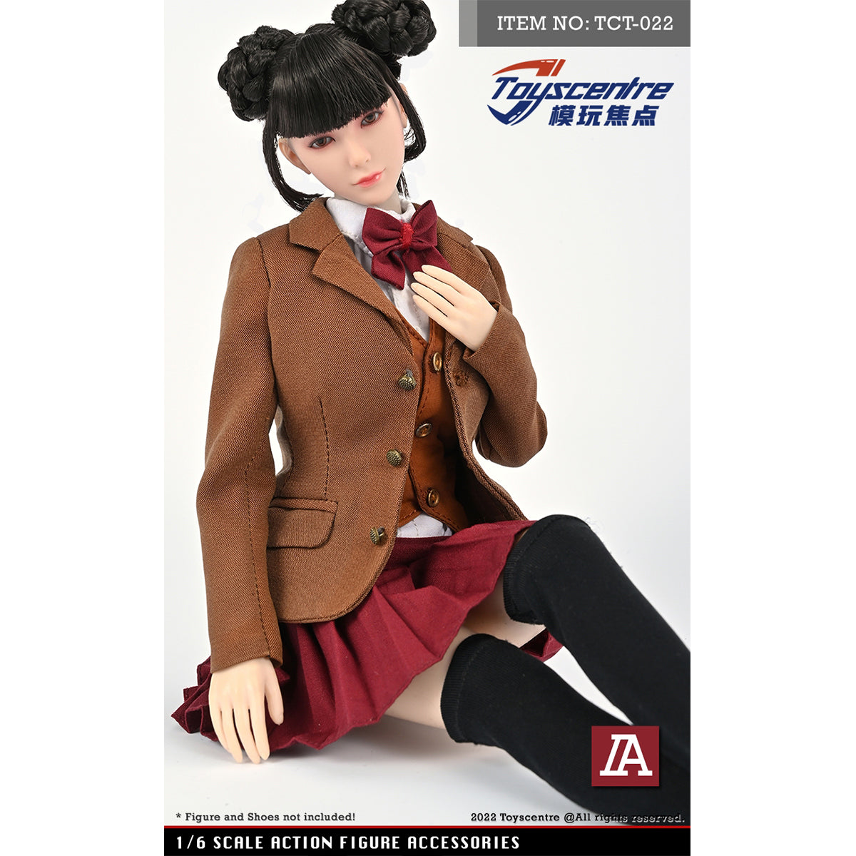 Toyscentre, Female Suit Skirt Set, Doll Clothes Accessory for 12-inches Action Figurine