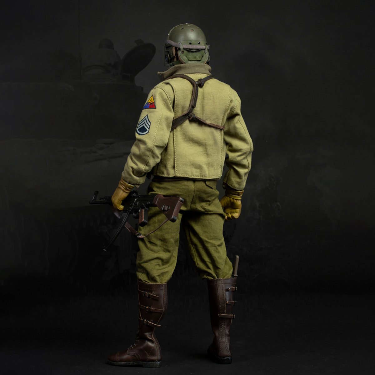 Facepoolfigure 1/6 2nd Armored Division: Sherman Tank Commander FP009A Standard Edition Action Figure