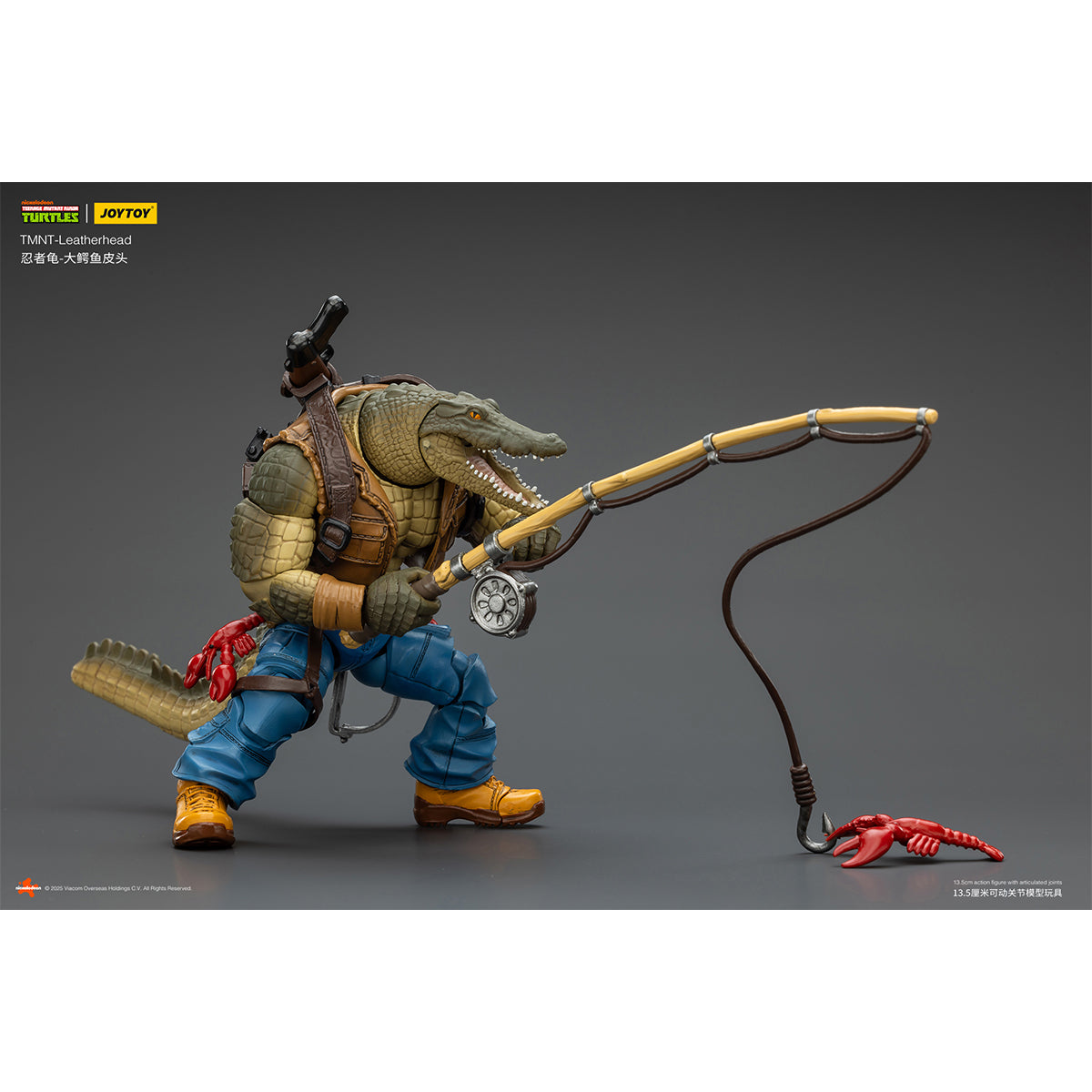 JOYTOY TMNT-Metalhead & TMNT-Leatherhead 1/18 Scale Action Figure
