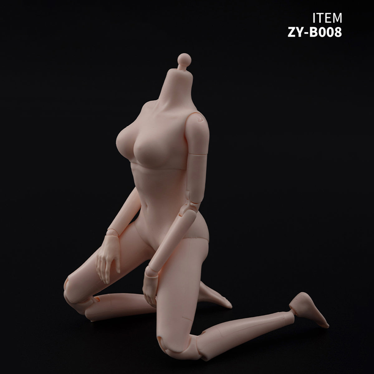 ZYTOYS 1/6 Half-Seamless Slim Long-legged Female Body Action Figures Body
