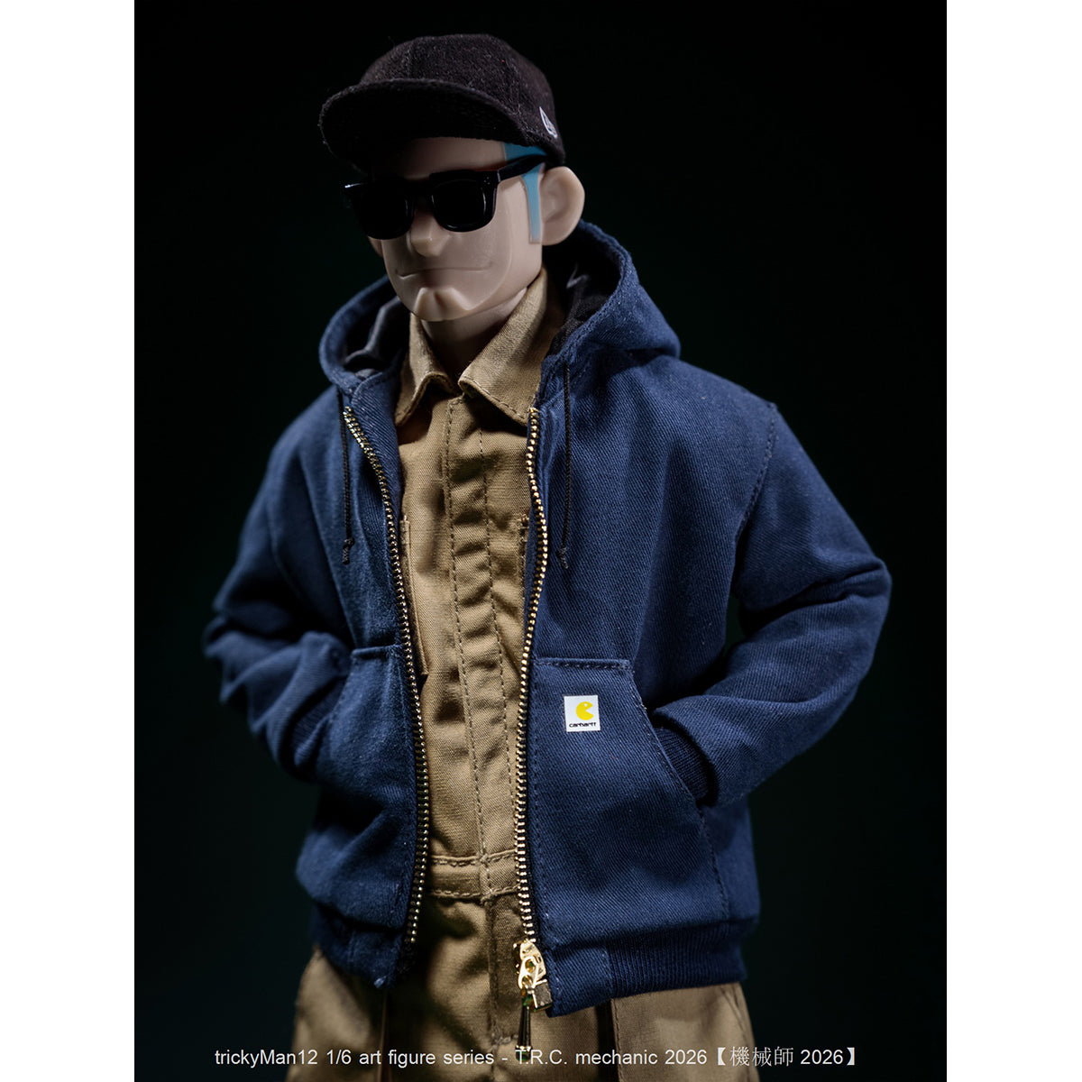 TrickyMan12 T.R.C. Mechanic 2026 with Canvas Work Jacket 1/6 Scale Action Figure Set