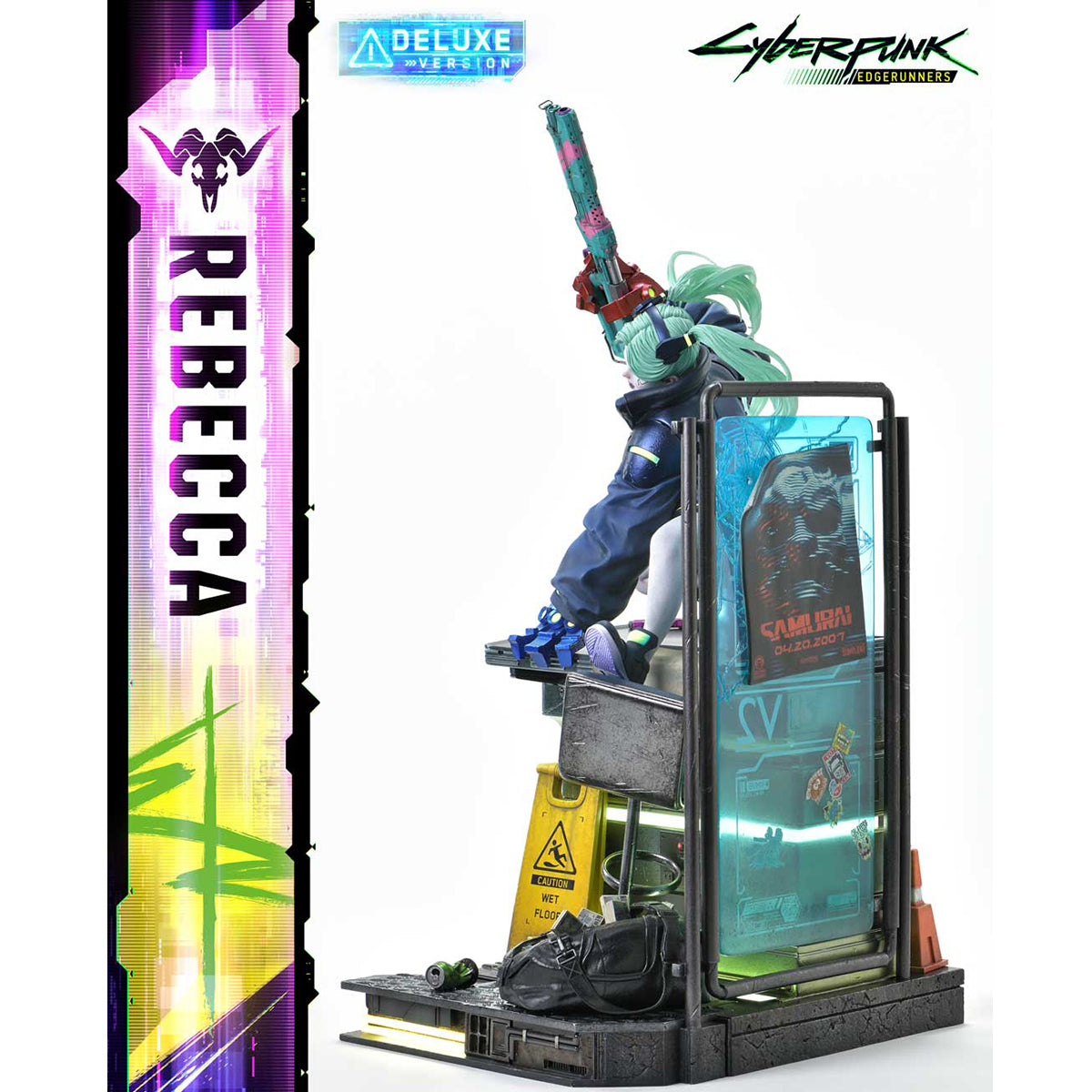 Prime 1 Statue, Cyberpunk Edgerunners Rebecca, 1/4 Art Anime Statue