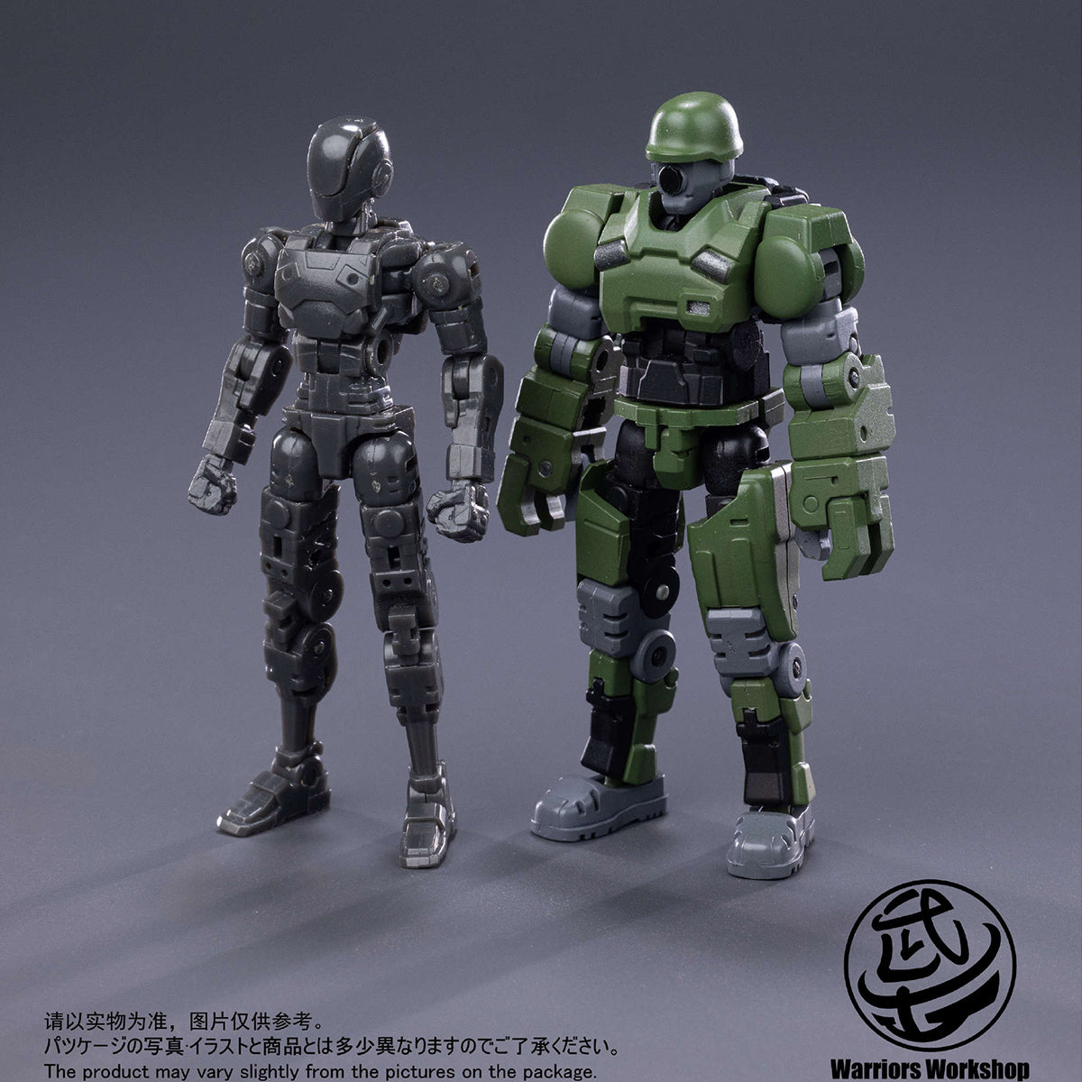 Warriors Workshop, Battlefield Mecha 2-in-1 Chai Mecha Soilder, Model Kits Assembly