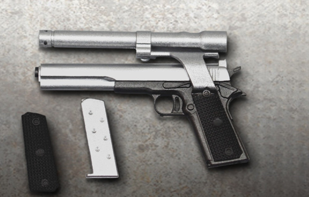 ZYTOYS M1911 Pistol ZY2009A Weapon Model for 12-inch 1/6 Scale Action Figures