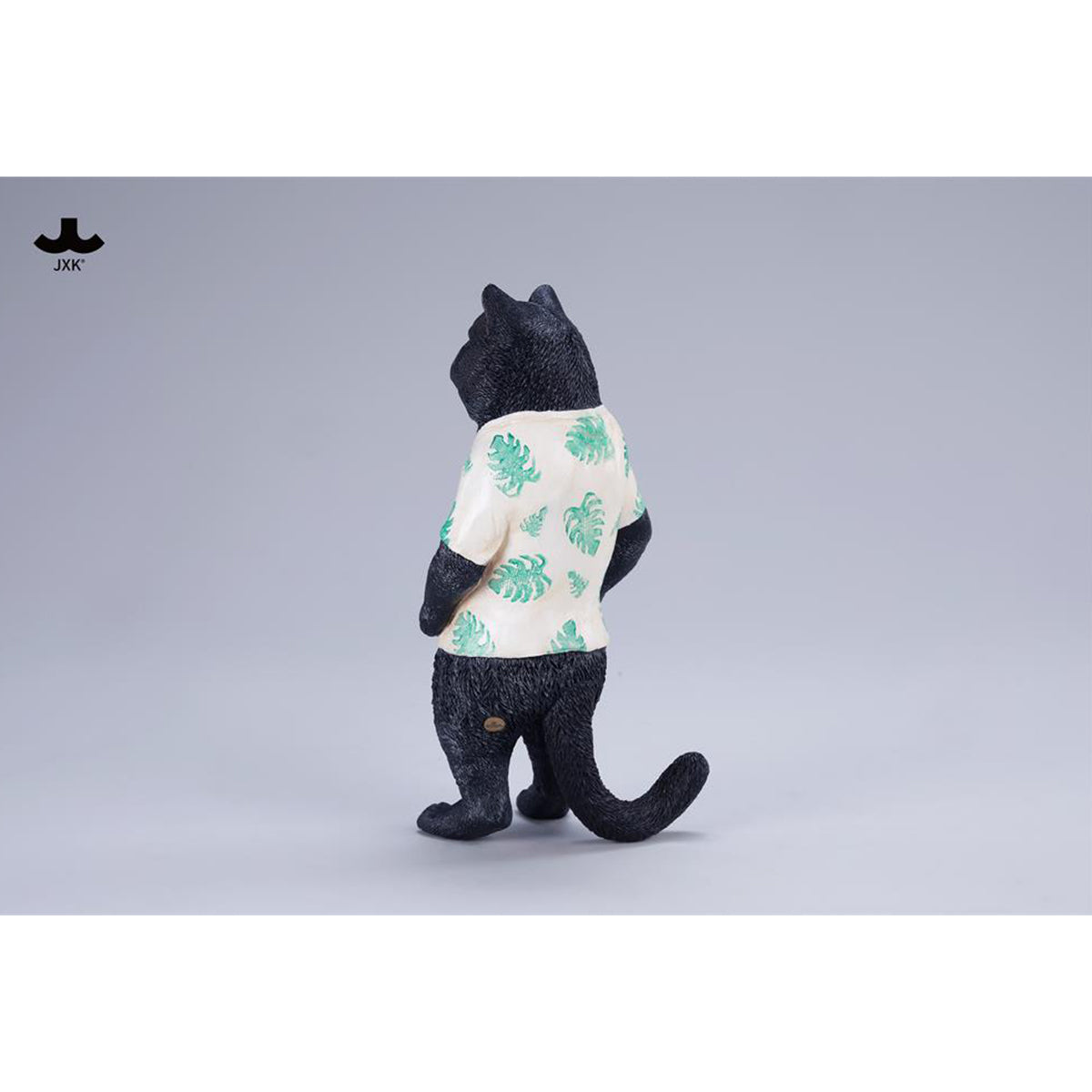 JXK, Tropical Cat Stand, Static Cat Animal Figurine