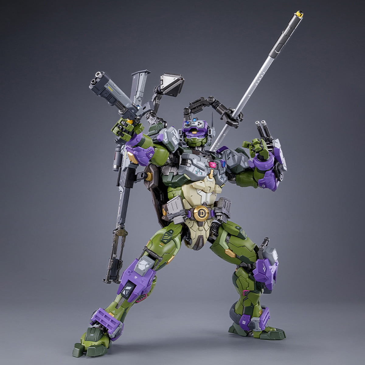 (Only Shipped to the US) HEATBOYS Mecha Alloy Armor TMNT Donatello HB0015 Action Figure