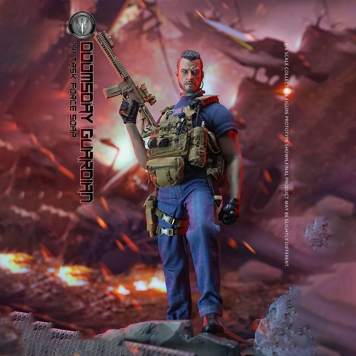 KSTOYS, 141 Task Force Soap, Action Figure