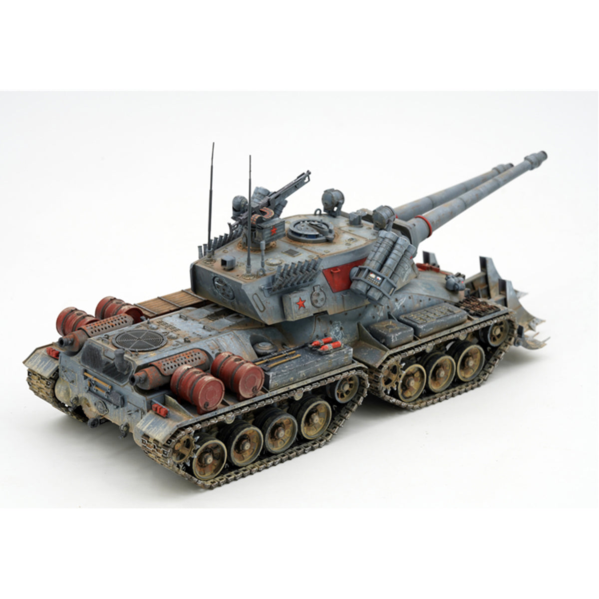 BORDER BC-005 Soviet Magnetic Storm Tank Gesla Gank/BC-004 Kirov Airship/BC-003 Soviet Apocalypse Tank Ver2.0/BC-002 Grizzly Battle Tank/BA-002 Hell Knight Syl Model Kit