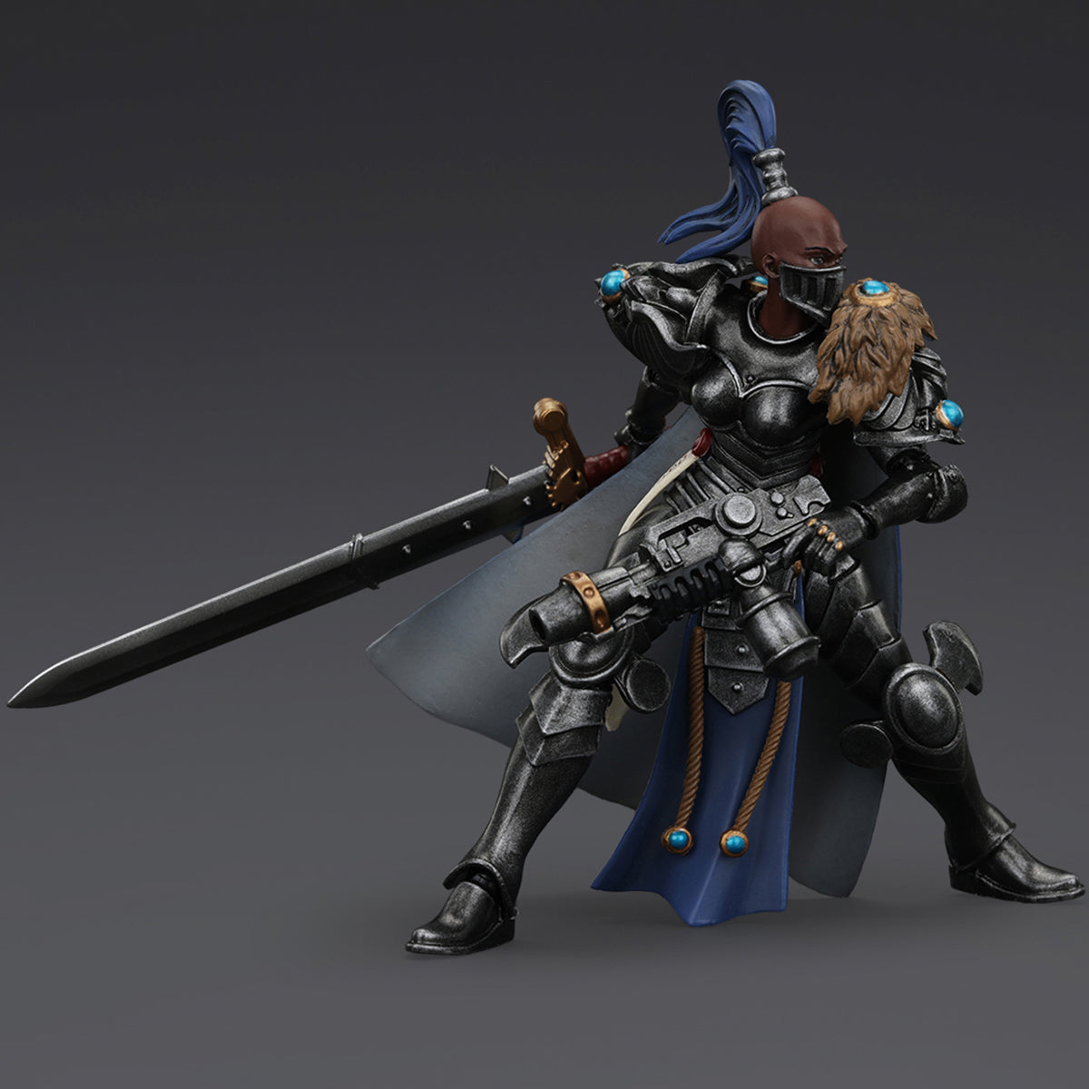 JOYTOY JT00843 Sisters of Silence Argent Lynx Vigilator Cadre Vigilator 2 Warhammer 1/18 Scale Action Figures