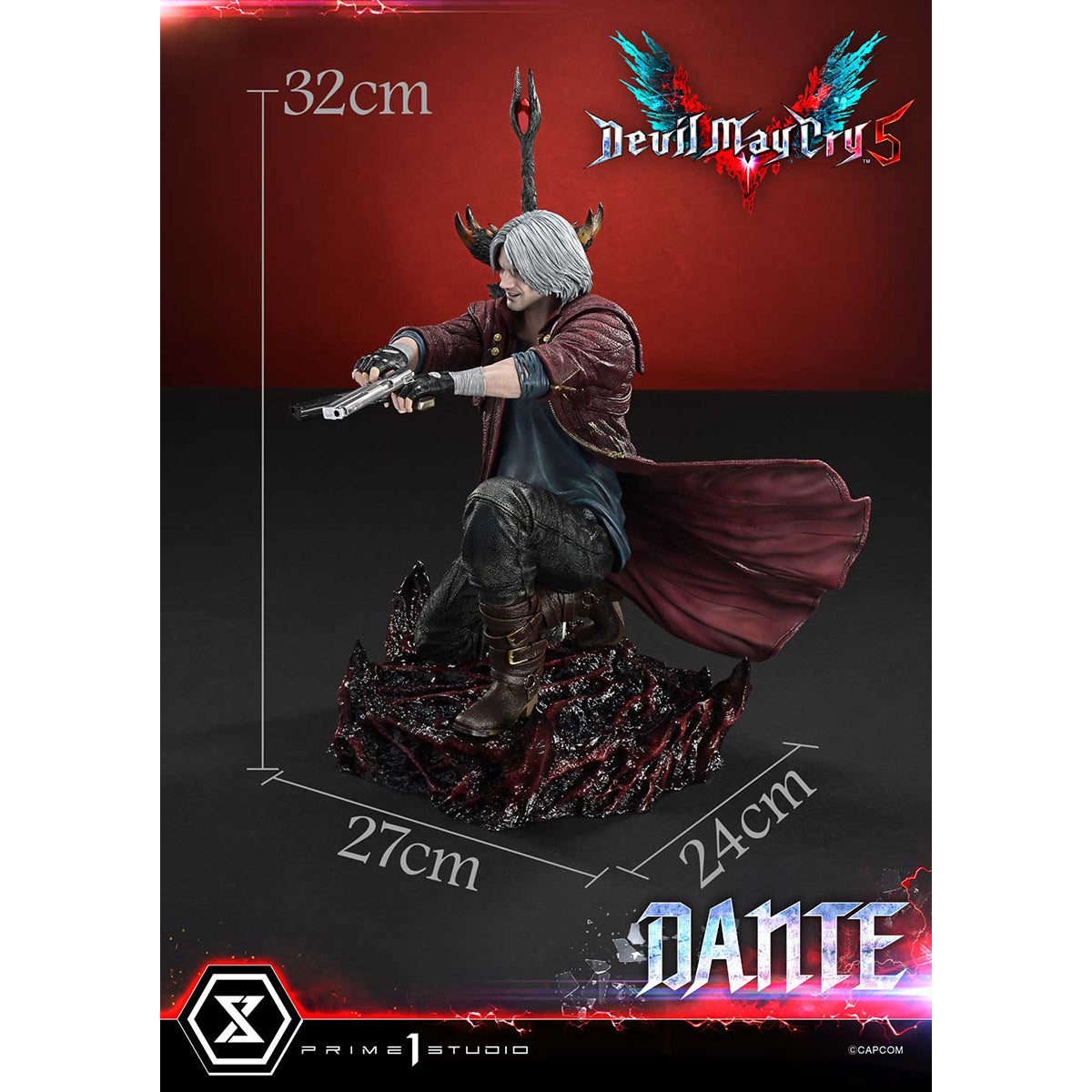 Prime 1 Studio, Devil May Cry 5: Dante, Art Game Role Statue
