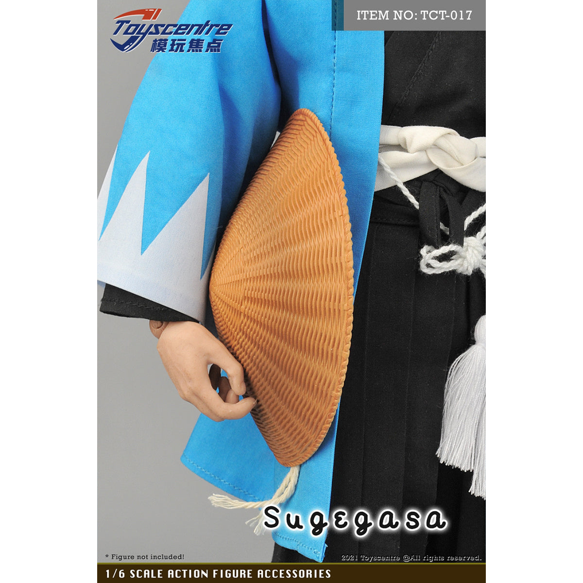 Toyscentre, Samurai Straw Hat + Straw Sandals Set, Doll Accessory for 12-inches Action Figurine