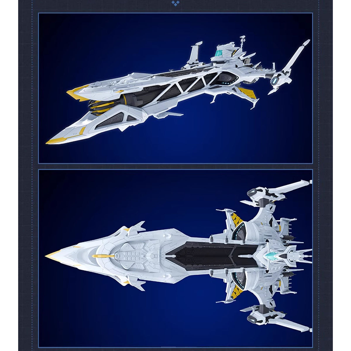 PLANETRING INDUSTRY HK001 Honkai Impact 3rd Hyperion 1/2000 Scale Finished Model Figure Assembly Model Kits