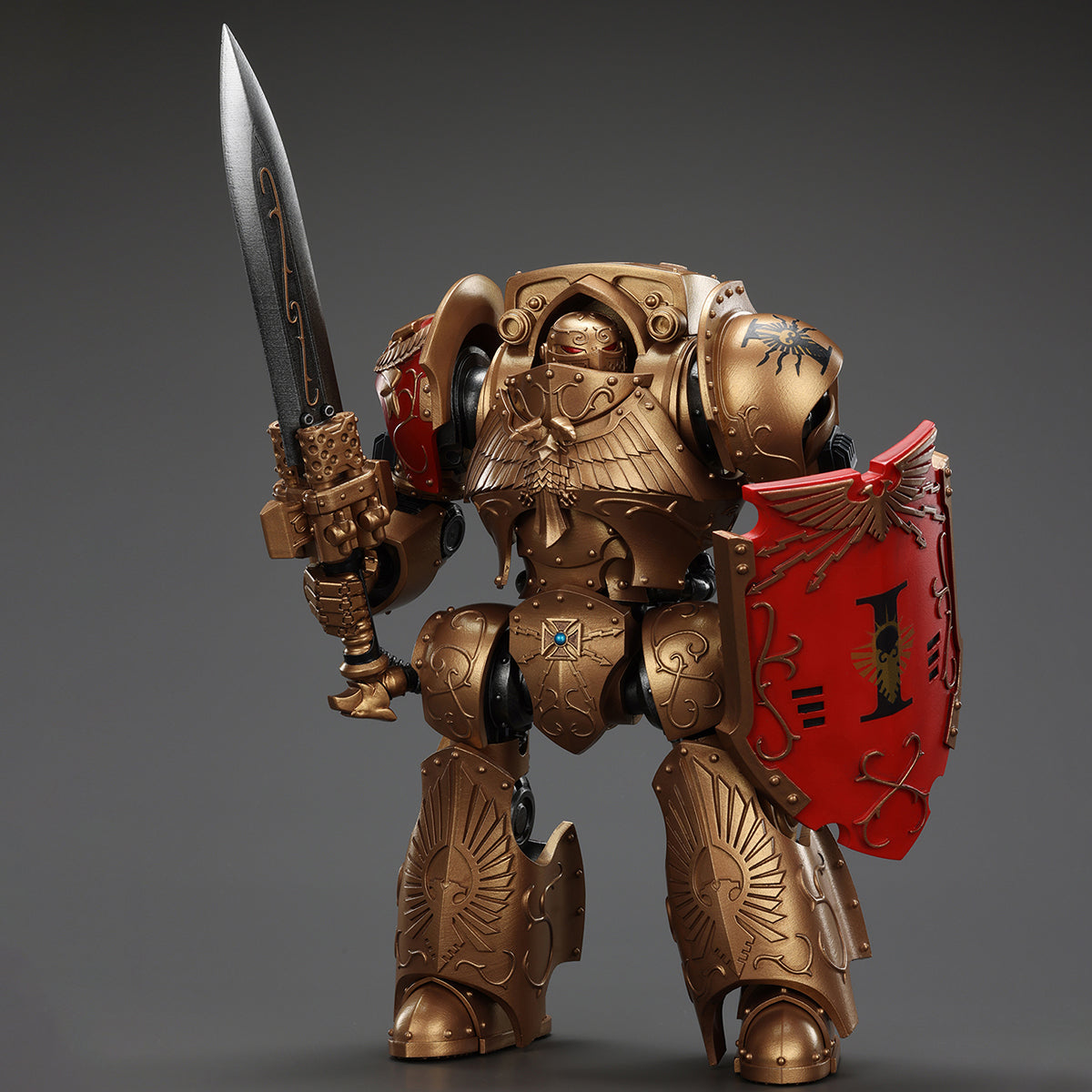 (Only Shipped to the US) JOYTOY 1/18 Legio Custodes Contemptor-Galatus Dreadnought JT00805 Action Figures