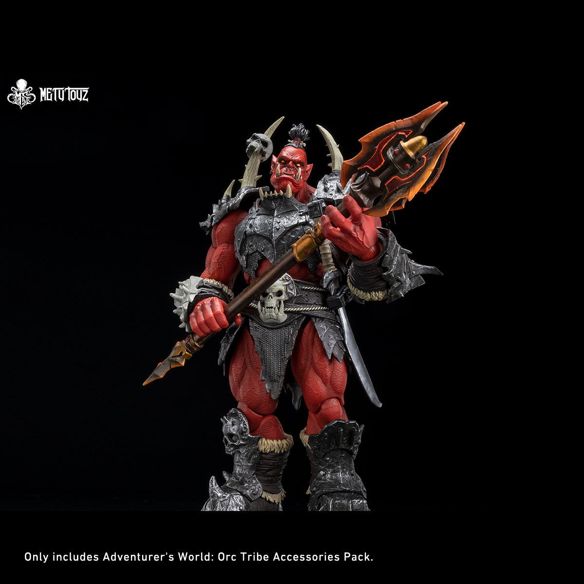 Metytoyz, Adventurer World Orc Tribe, Accessory Pack for Figurine