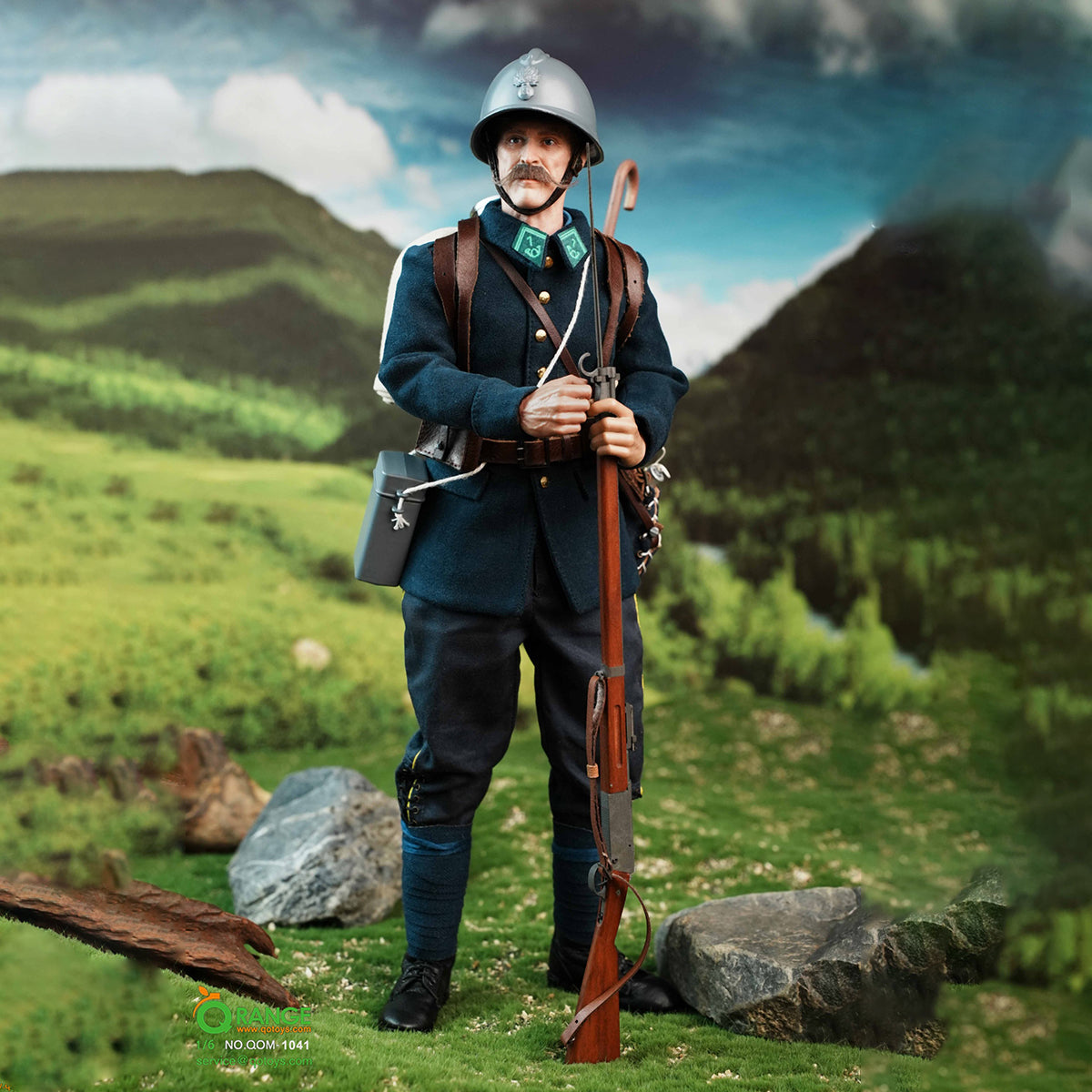 QORANGE QOTOYS QOM-1041 France Chasseurs Alpins in Vosges 1/6 Scale Action Figures